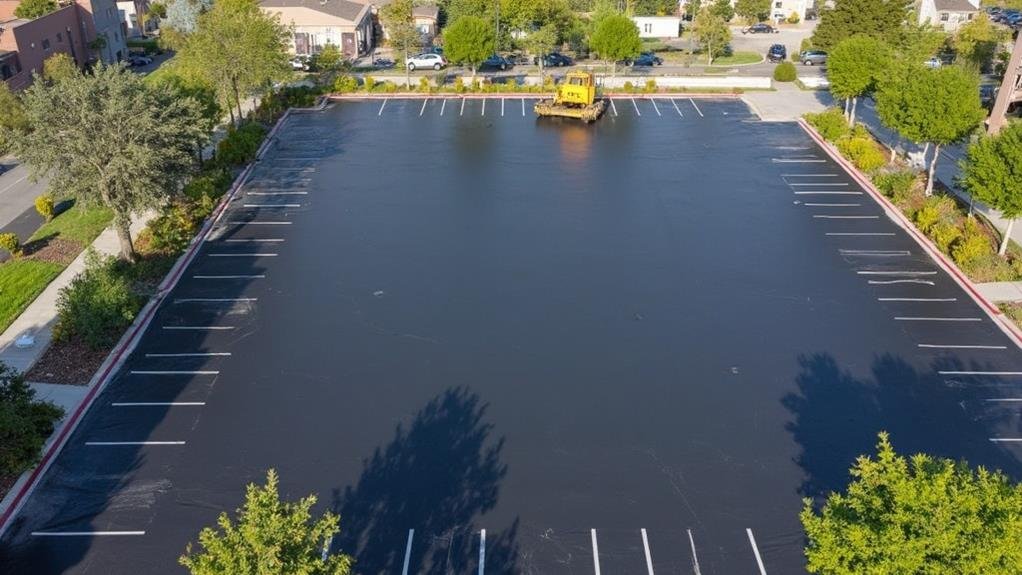 paving for parking lots in folsom, california