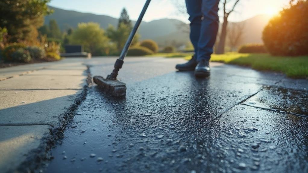 asphalt coating cost in roseville, california