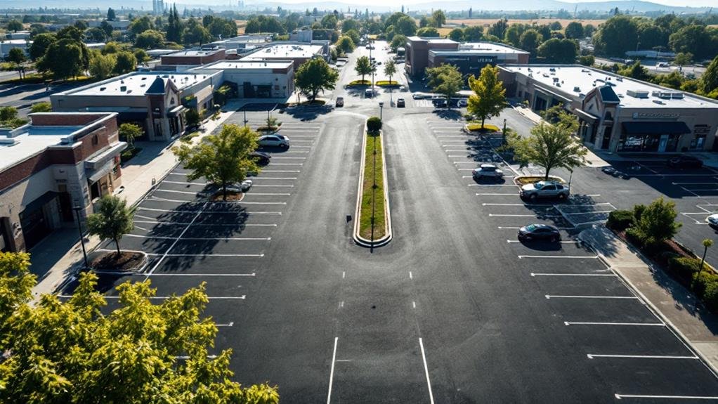 asphalt parking lot cost in roseville, ca