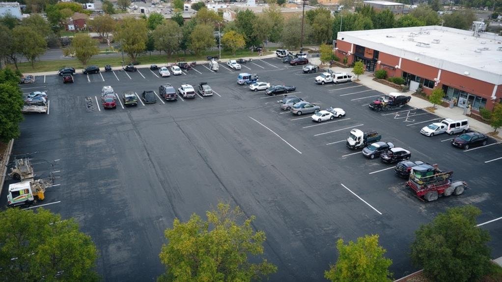 asphalt parking lot cost in elk grove, california