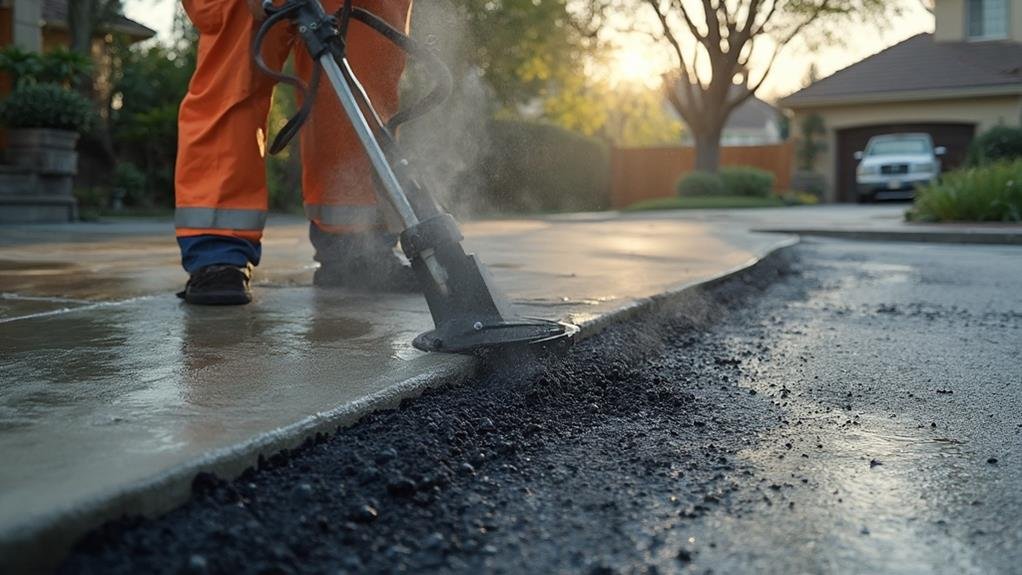 asphalt driveway repair in roseville, california