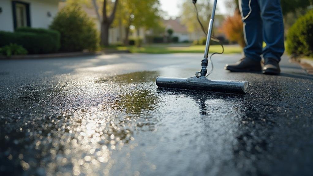 asphalt driveway sealer in roseville, california