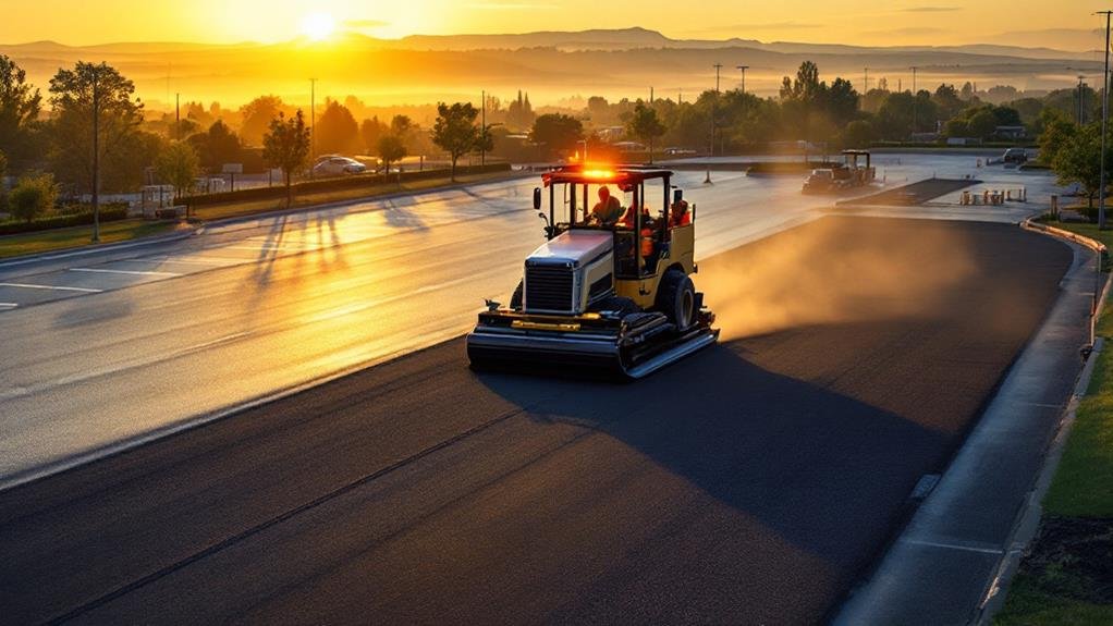 parking lot paving in carmichael, ca