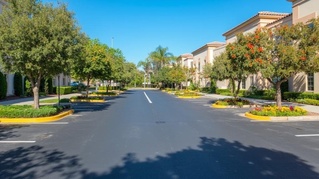 parking lot maintenance in ranch cordova, ca