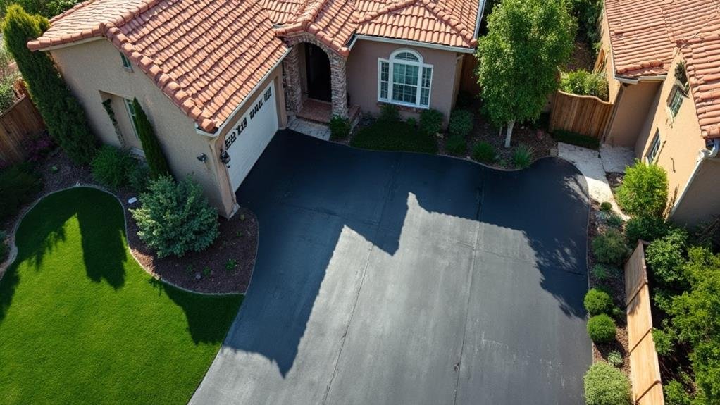 asphalt driveway in folsom, ca