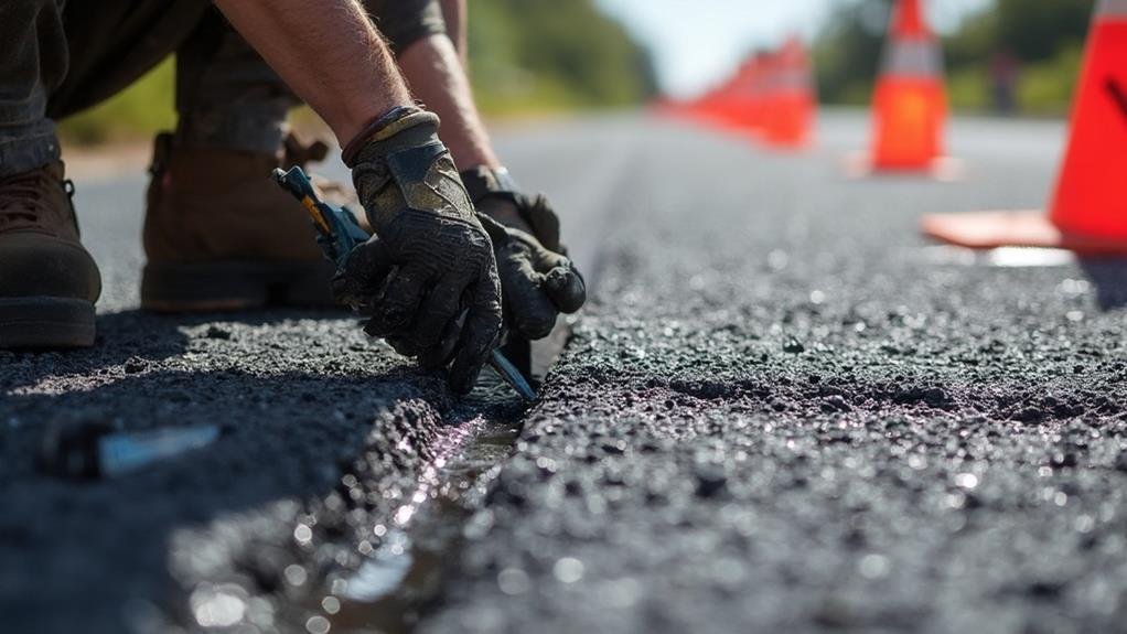 asphalt crack repair in rancho cordova, ca