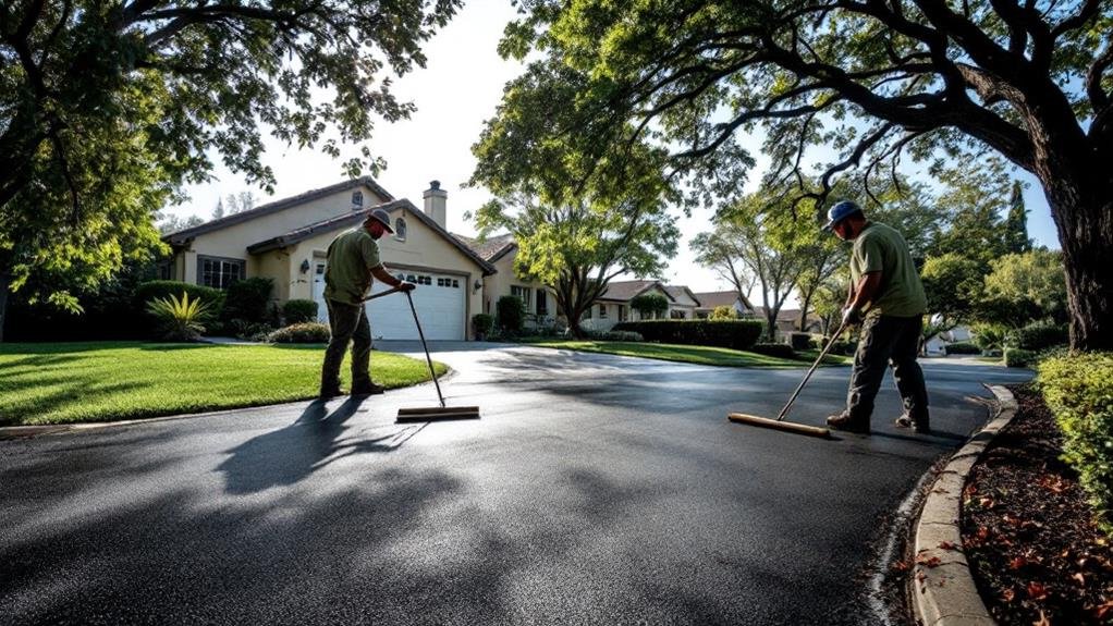 asphalt sealcoating in carmichael, ca