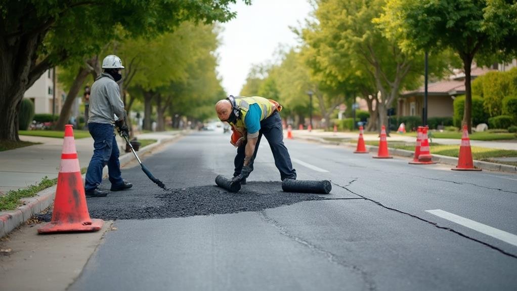 asphalt patch repair in rancho cordova, ca