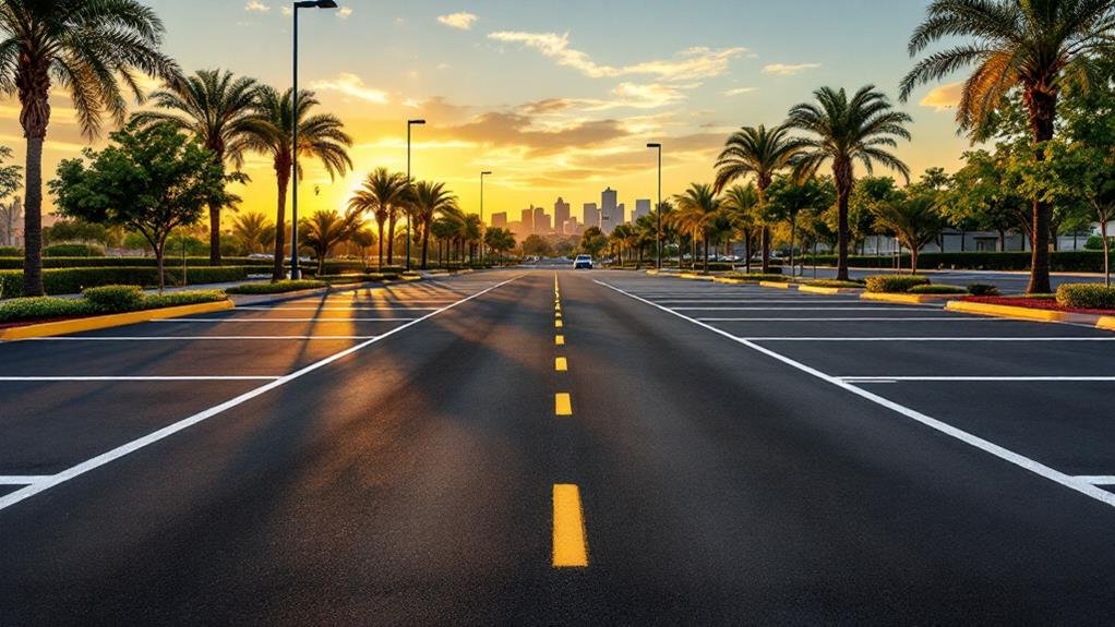 commercial parking lot paving in citrus heights, ca