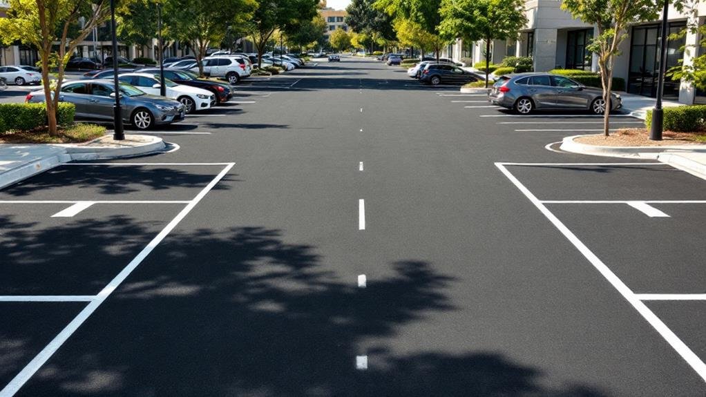 commercial parking lot paving in carmichael, ca